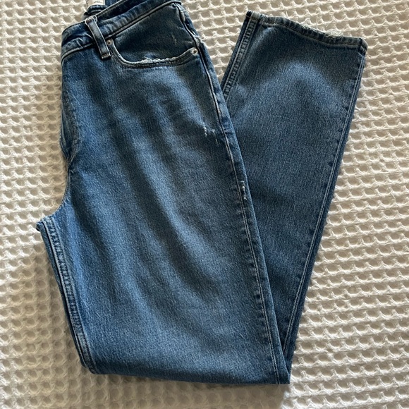 Abercrombie and Fitch cross waist 90’s straight jeans - Picture 1 of 5